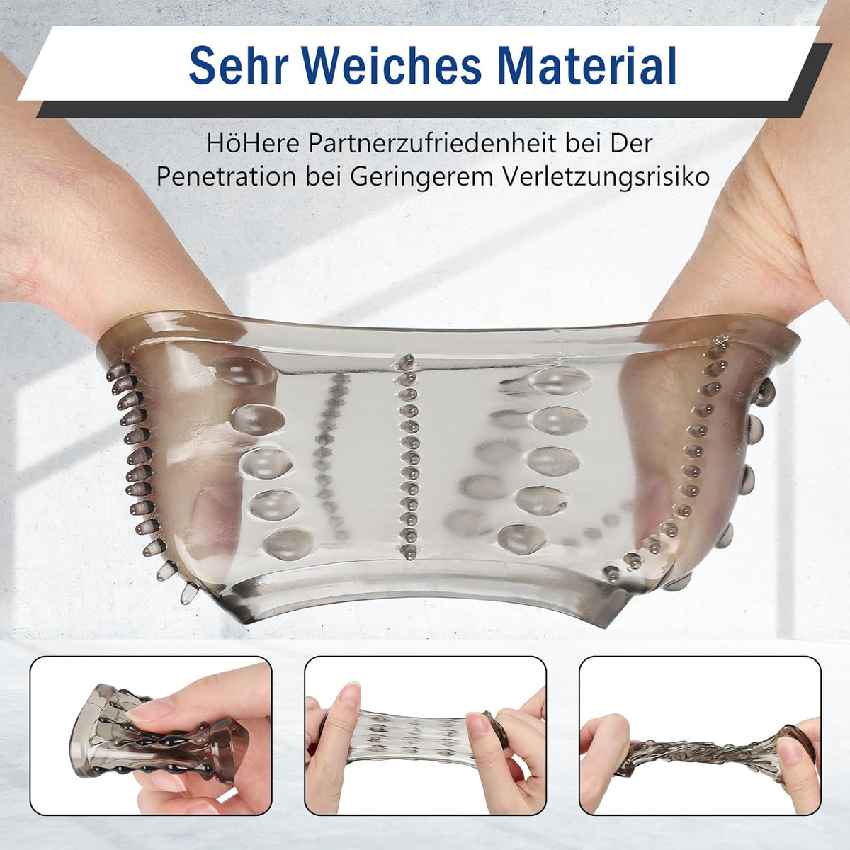 6 Stile und Erfahrungen Penistrainr Eichel Vibrator Stimulator Masturbator