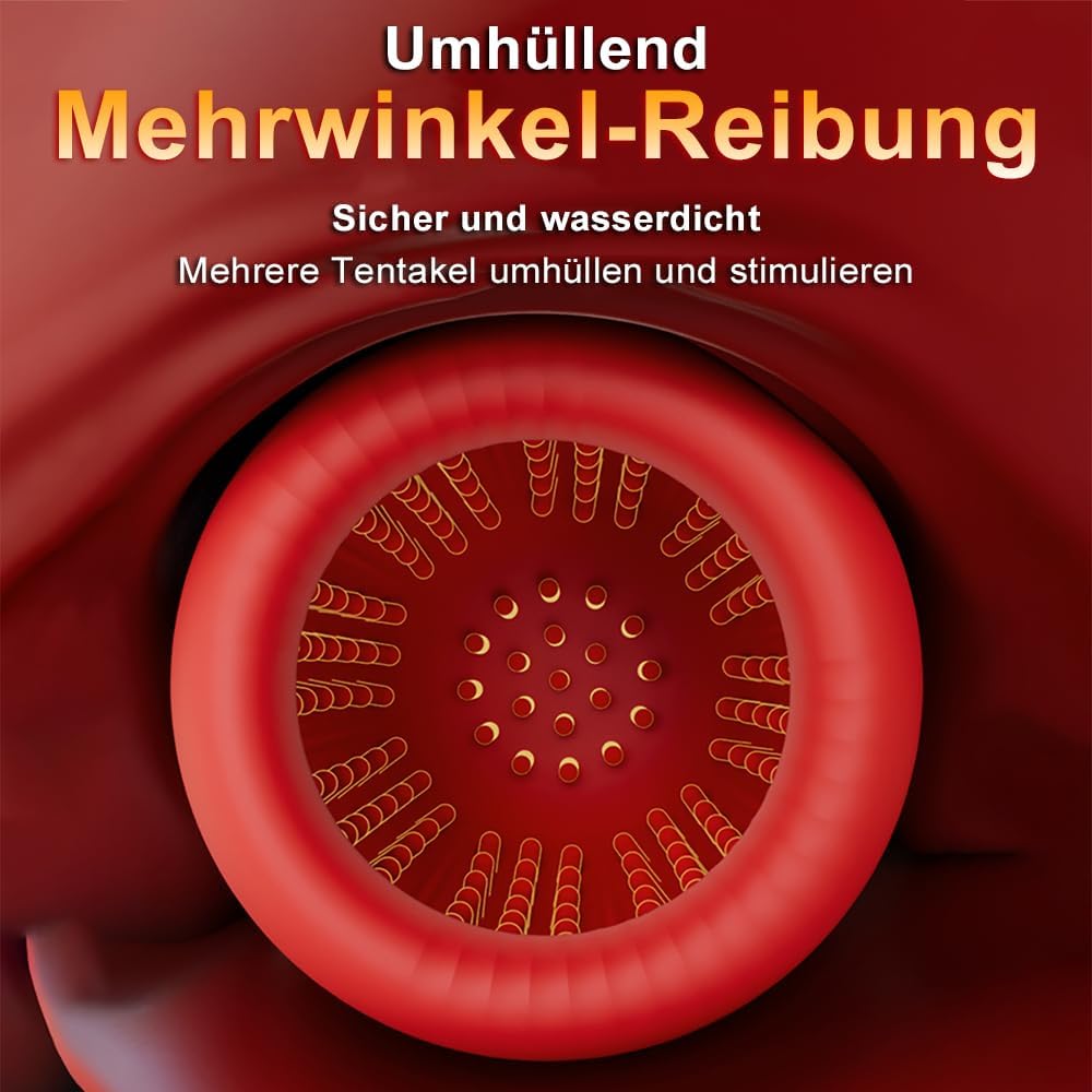 3 IN 1 Penistrainer Vibrator Massagegerät Eichel Stimulator mit 9 Vibrationsmodi