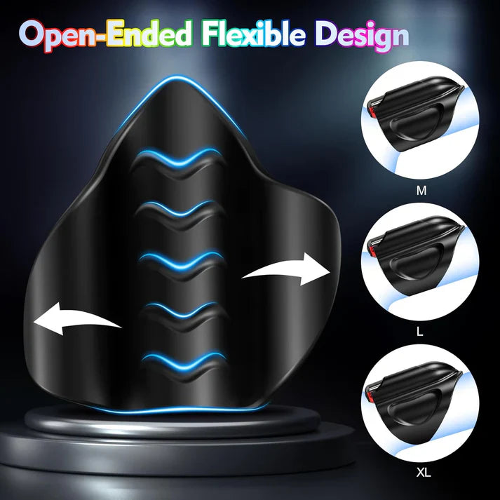 3 IN 1 Automatischer Penistrainer Stroker Blowjob mit 9 Leistungsstarken Vibrationsmodi