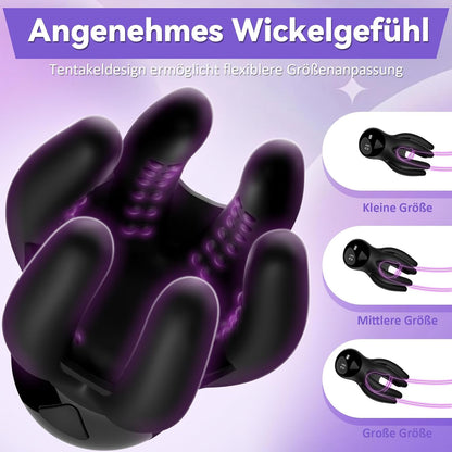 Elektrischer Eicheltrainer Penis Vibrator Stroker mit 10 Vibrationen
