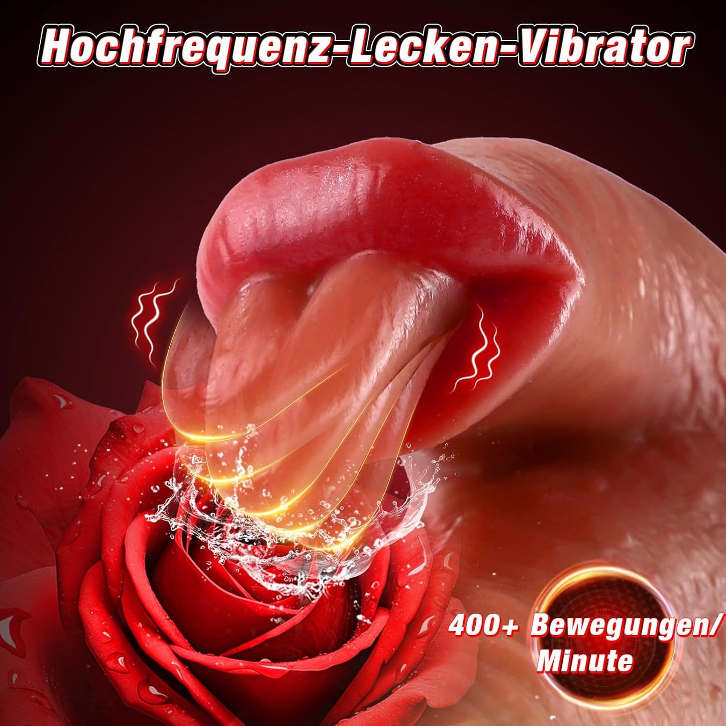 KI-interaktiven Dildo Penis Heizstäbe Vibrator mit 9 Vibrations & Stoßvibration