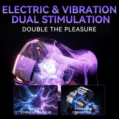 Electric Shock Eichelstimulator Penis Trainer Vibrator Prostata-Massagegerät Analplug
