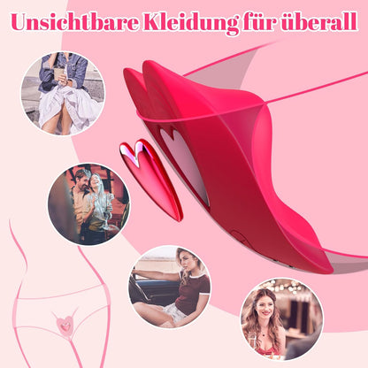 APP Fernbedienung Butterfly Vibrator Klitoris Erotisches Stimulator mit 10 Vibrationsmuster