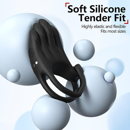 App Steuerung Penistrainer Vibrator Cock Ring Stimulatot mit 9 Vibrations Modi