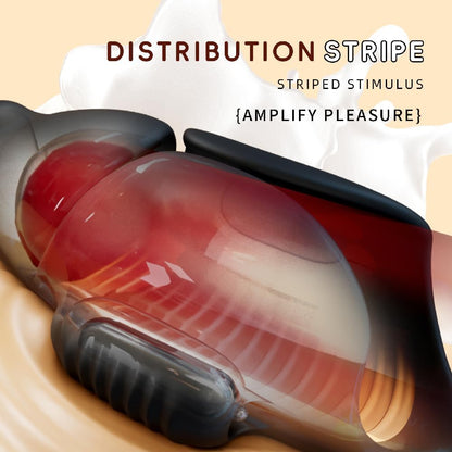 Elektrischer Penis Trainer Eichelvibrator Masturbator mit 10 Vibrationsmodi