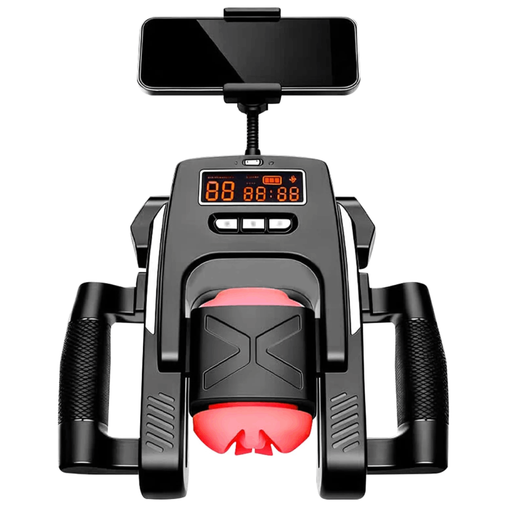 LCD-Display Automatischer Masturbator Sex Mahcine mit 9 Schub & Vibrationsmodi