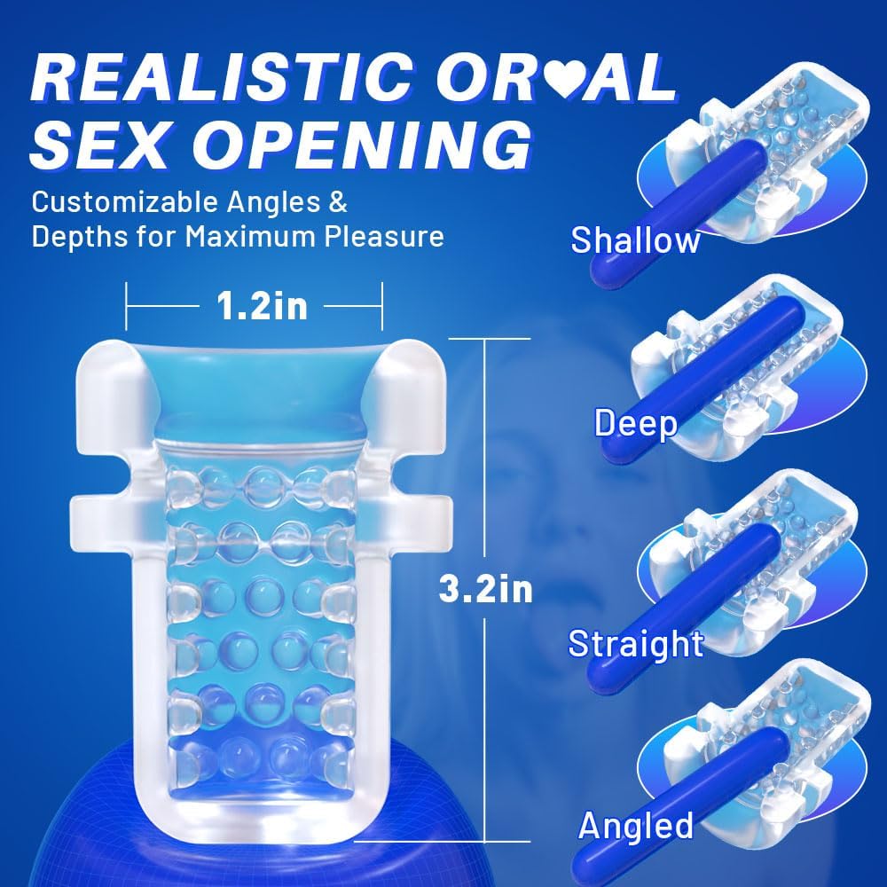 Automatischer Masturbator Pocket Pussy Stroker Machine mit 3 Vibrations und 9 Saugmodi