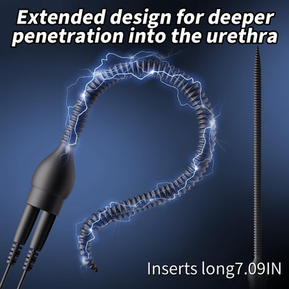 Elektrostimulations Harnröhrenstab Plug Vibrator mit Anpassbaren Elektronischen Impulsmodi