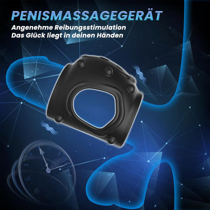 360° Rundum Penishülle Cock Ring Vibrator Glans Trainer with 10 Vibrationsmodi