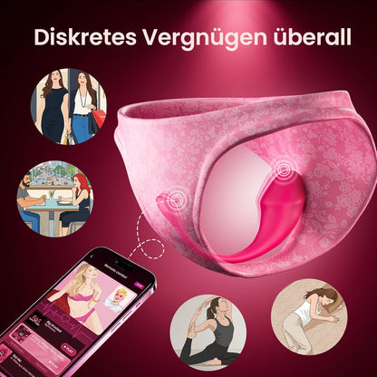KI-Sync Vibrator Klitoris Stimulator mit 10 Vibration Modi
