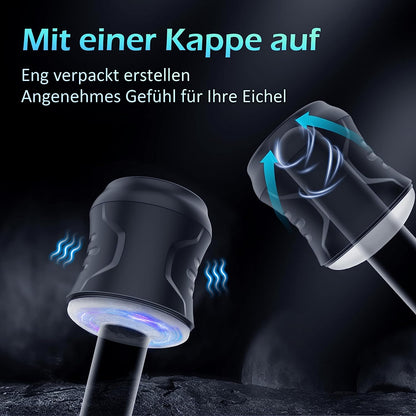Automatischer Masturbator Penistrainer Oral Stroker mit 12 Vibrationsmodi