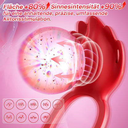 KI-Dialog Vibratorensets Butterfly Klitoris Vibrator mit 9 Vibrations