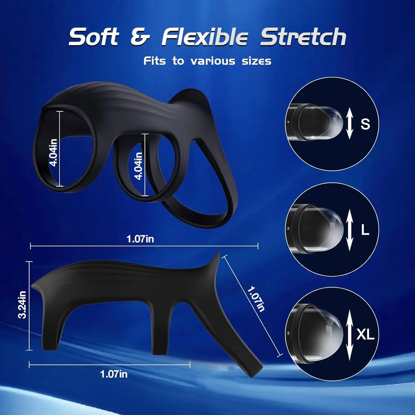 180° Penistrainer Vibrator Stimulator Penishülle mit 10 Vibrationsmodi