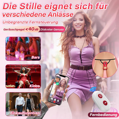 KI-Dialog Vibratorensets Butterfly Klitoris Vibrator mit 9 Vibrations