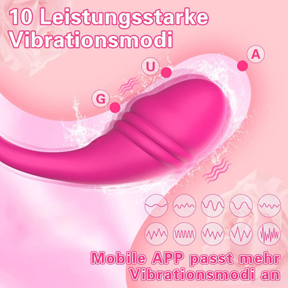 Intelligente APP-Steuerung Wearable G Spot Vibratoren Stimulator mit 10 Vibrationsmodi