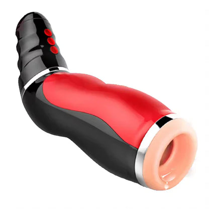 Automatischer Masturbator Penistrainer Stroker Blowjob mit 5 Klemm und 10 Vibrationsmodi