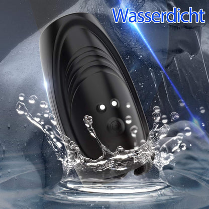 40 ℃ Heizung Elektrischer Penistrainer Vibrator Masturbator mit 10 Vibrationsmodi