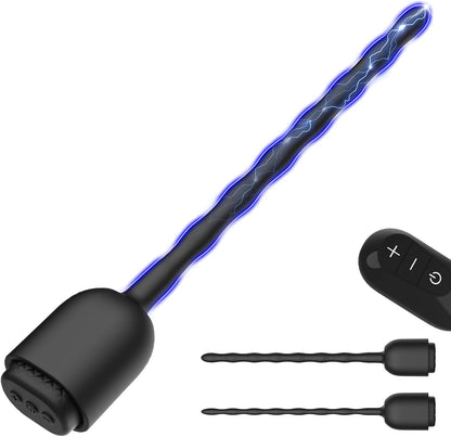 Ferngesteuerter Elektrostimulator Harnröhrenstimulator Analplug mit 7 Modi