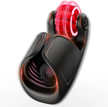 Elektrische Penistrainer Stroker Blowjob Masturbatoren mit 10 Vibrationsmodi