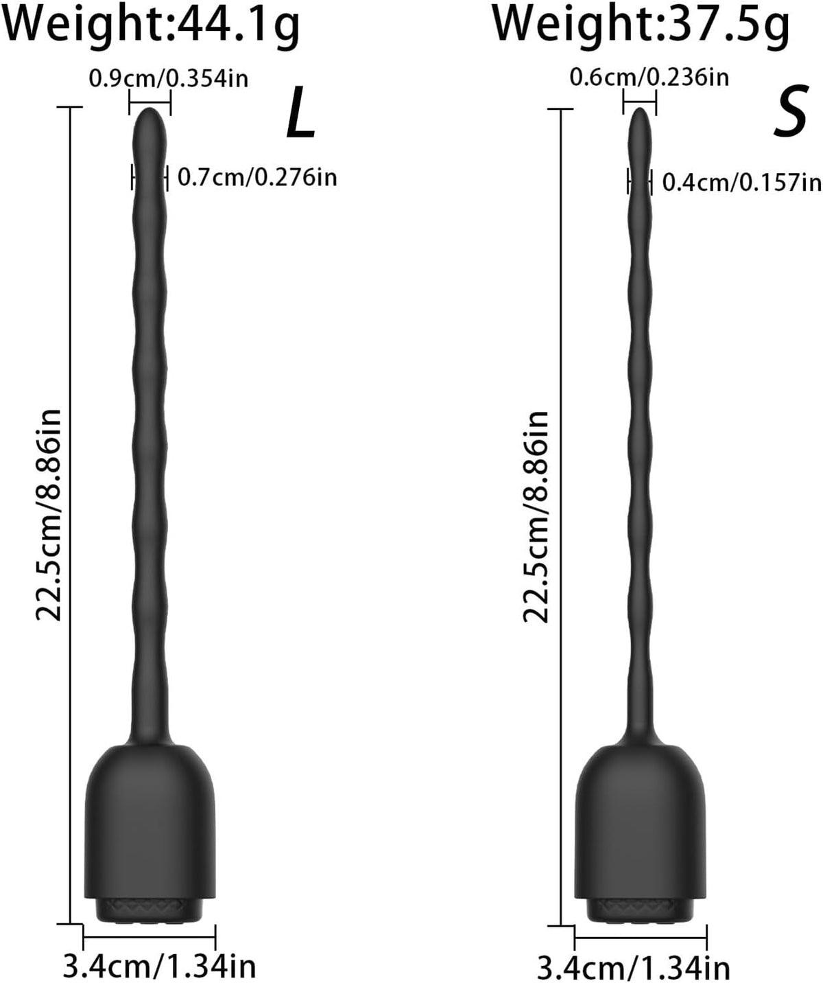 Ferngesteuerter Elektrostimulator Harnröhrenstimulator Analplug mit 7 Modi