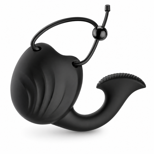 Eicheltrainer Vibrator Penisringe Hodenstimulator Masturbator mit 10 Vibrationsstufen