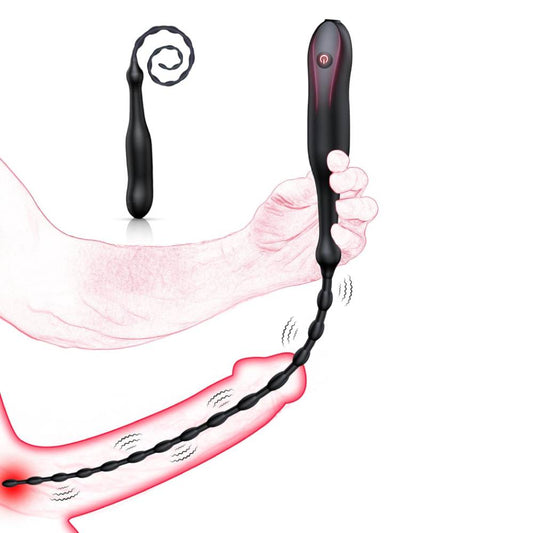 Urethral Dilator Dilatoren Penis Plug Stimulator Vibrator mit 10 Vibrationsstufen