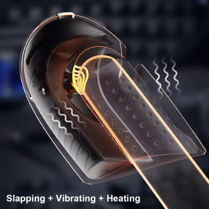 App-Fernbedienung Eichelvibrator Penistrainer Massagegerät Masturbator mit 10 Vibrations