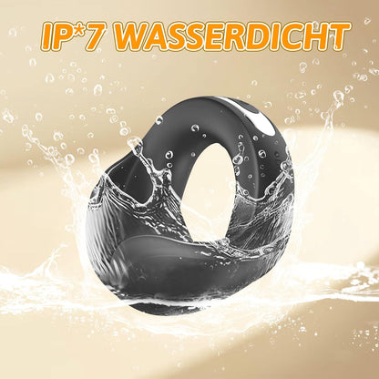2 IN 1 Extrem Vibrierender Penisring Massagegerät mit 10 Vibrationsmodi
