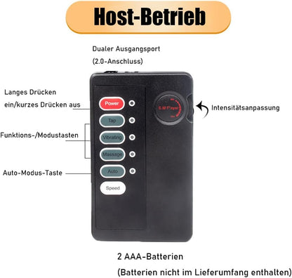 Elektro Shock Penis Trainer Weich Silikon Harnröhren Dilatatoren Set