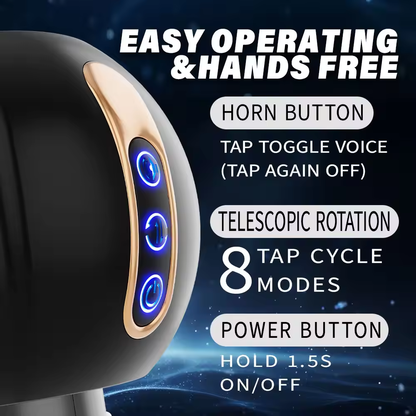Elektrischer Penistrainer Vibrator Masturbator mit 8 Rotationsmodi und Stoßfunktion