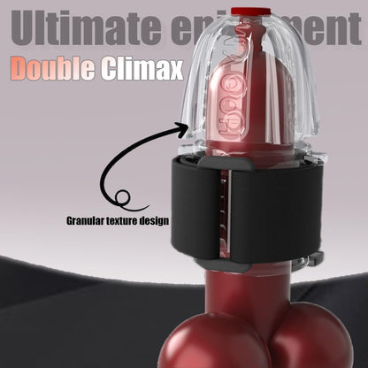 Elektrischer Penis Trainer Eichel Massager Vibrator Masturbatoren mit 10 Vibrationsmodi