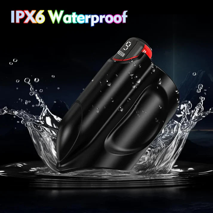 3 IN 1 Automatischer Penistrainer Stroker Blowjob mit 9 Leistungsstarken Vibrationsmodi