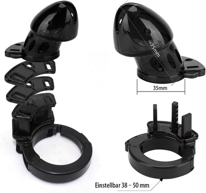 Peniskäfig  Sexueller Elektrostimulation Keuschheitskäfig Chastity Cock Cage