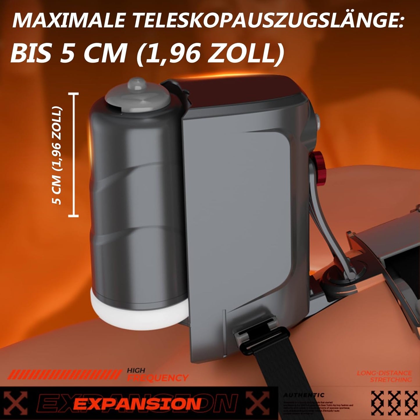 Elektrisch Taschenmuschi Masturbator Penis Massage Sex Machine mit 10 Schubmodi