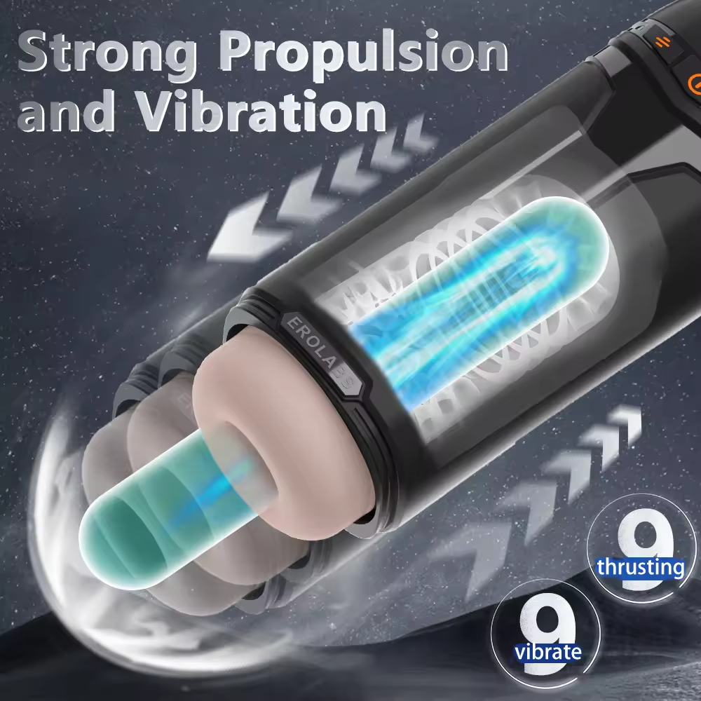 5 IN 1 App-gesteuerte Multifunktions Stimulationsgerät Masturbation mit 9 Vibrations & Saugmodi