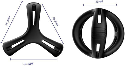 Dreieckiger Silikon Penisring Vibrator Trainer Stimulator Masturbator Ejakulation