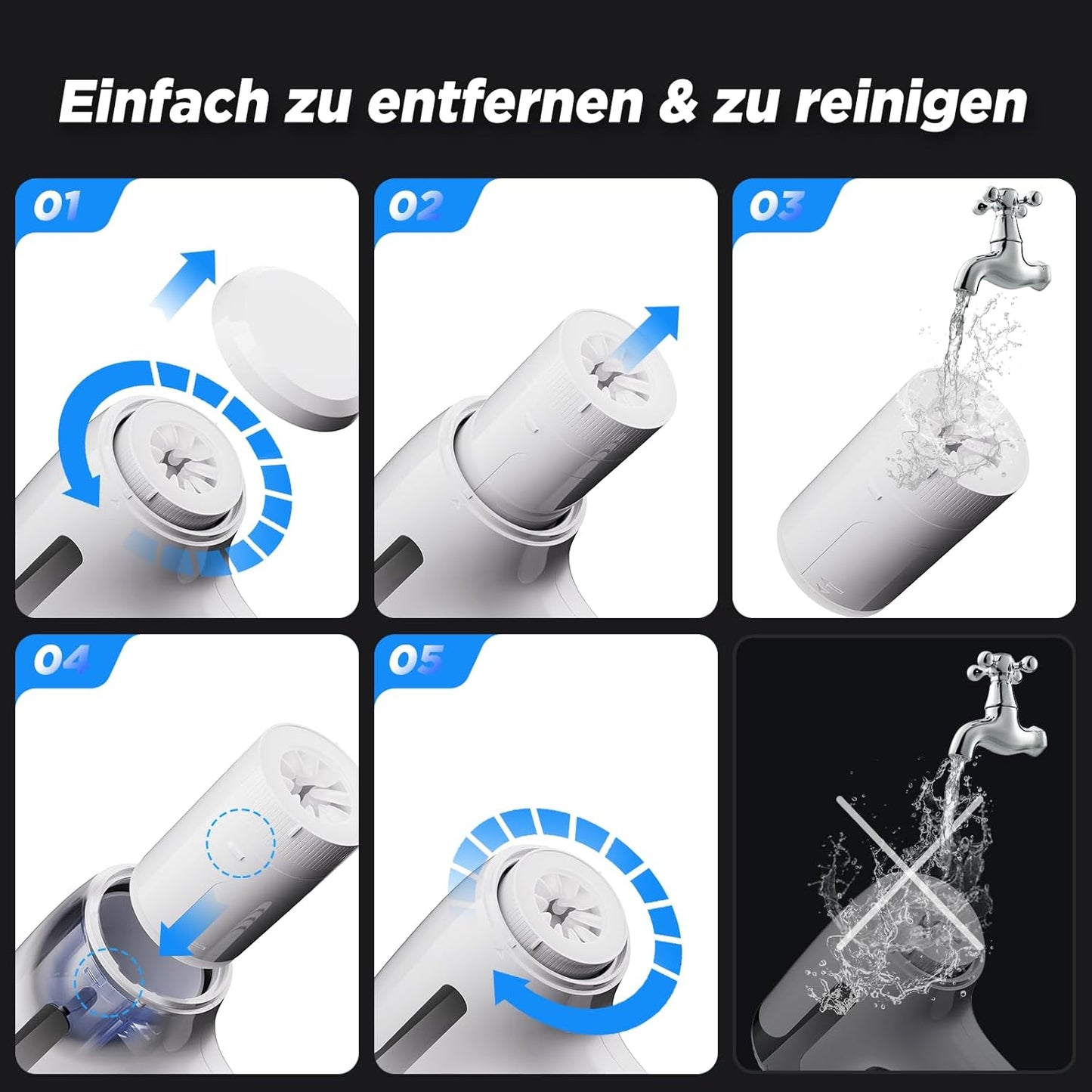 Abnehmbar Elektrischer Masturbator Sexmaschine Stroker mit 4 Stoß & Vibrationsmodi