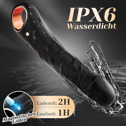 Klassischer Vibrator Realistische Dildo mit 10 Vibration