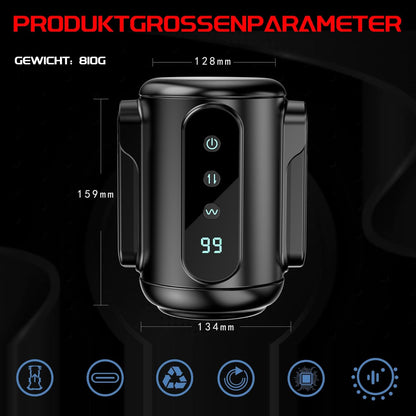 Automatischer Masturbator Penistrainer Stroker Blowjob mit 9 Frequenzen