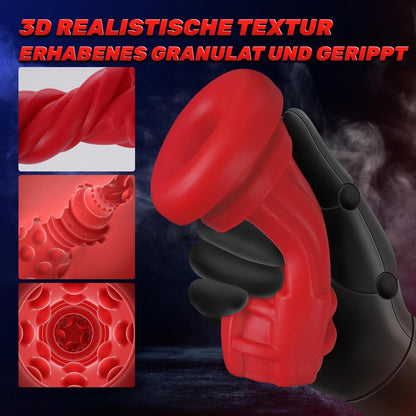 Elektrischer Masturbator Stroker Blowjob mit 9 Saugmodus & 9 Vibrationsmodi