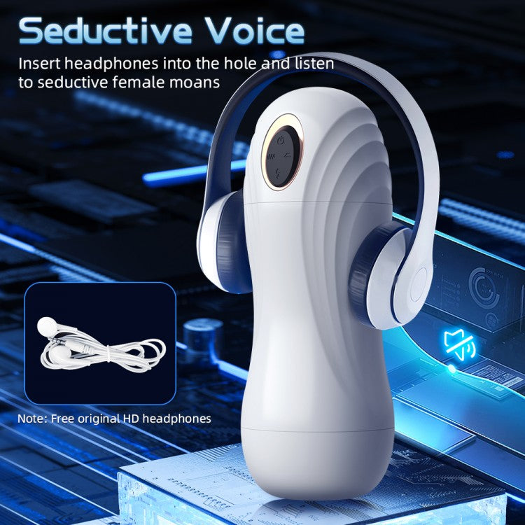 Vollautomatisch Masturbator Stroker Blowjob mit Saug & Vibrations & Teleskopisch