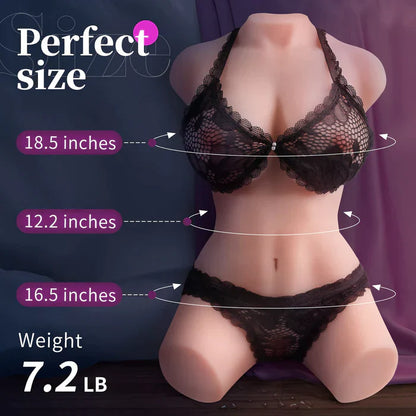Realistischer Doll Liebespuppe Pralle Brüste 7KG