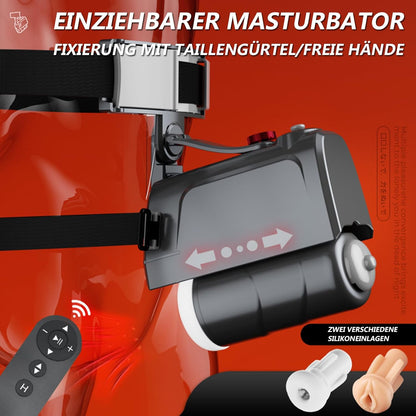 Elektrisch Taschenmuschi Masturbator Penis Massage Sex Machine mit 10 Schubmodi
