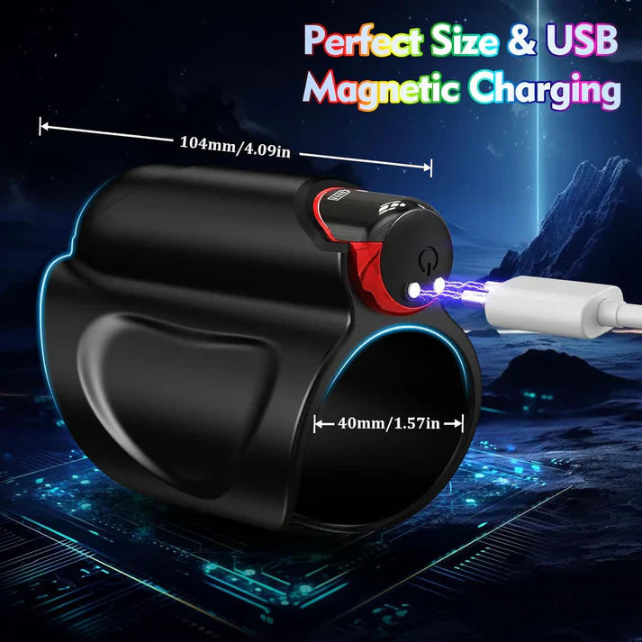 3 IN 1 Automatischer Penistrainer Stroker Blowjob mit 9 Leistungsstarken Vibrationsmodi