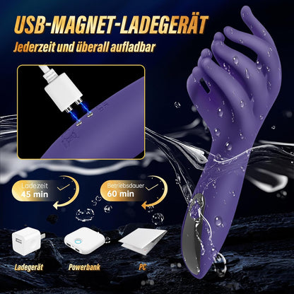 Elektrischer Eichel Stimulator Penismassagegerät Vibrator Masturbator mit 10 Vibrationsmodi