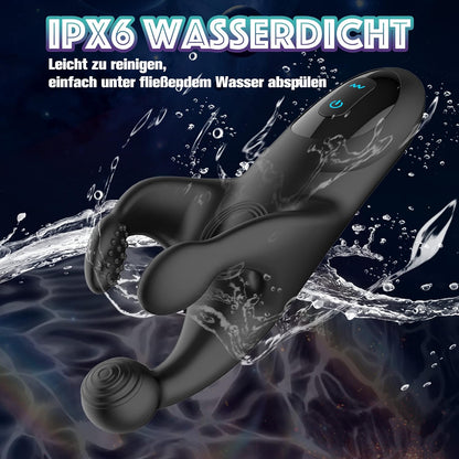 Elektrische Penistrainer Eichel Stimulator Masturbatoren mit 10 Slap-Vibrationsmodus