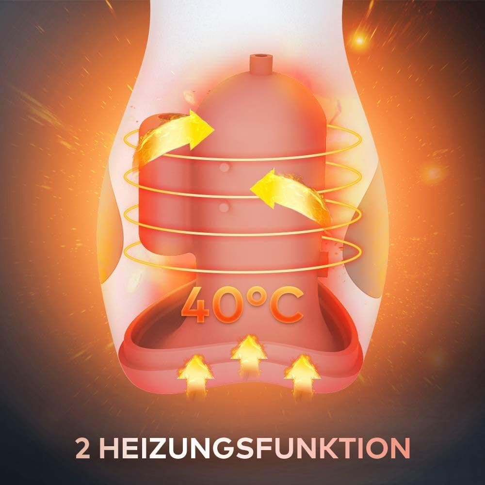 Automatisches Saugen Vakuum Masturbator Penistrainer Vibrator Heizung Blowjob