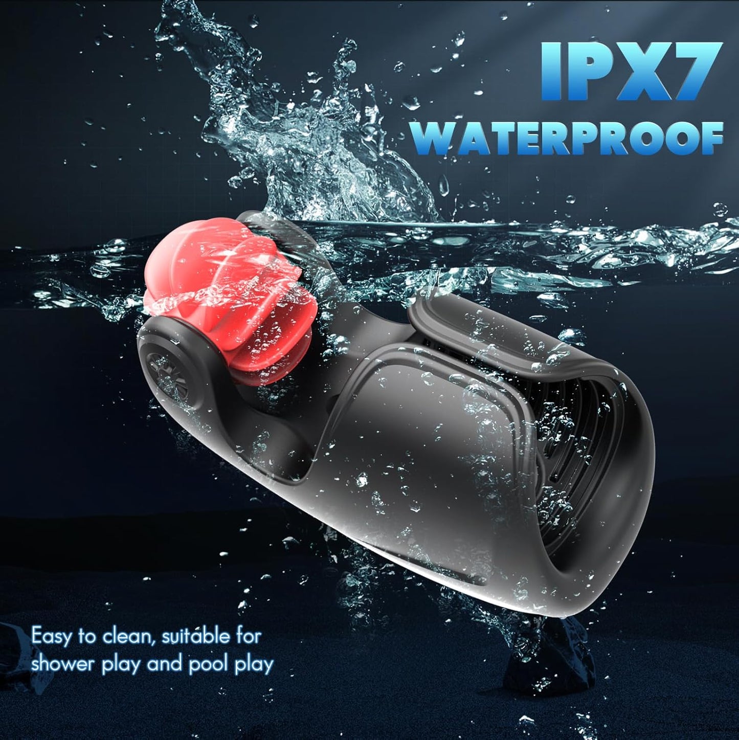 Elektrische Penistrainer Stroker Blowjob Masturbatoren mit 10 Vibrationsmodi