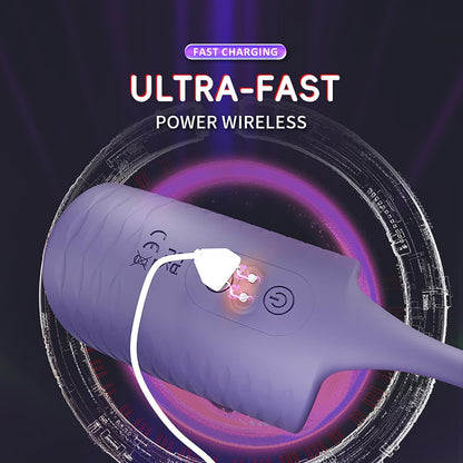 Penis Trainer Vibrator Cock RIng Massagegerät mit 10 Verschiedene Vibrationsmodi