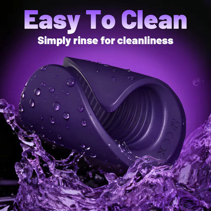 Bluetooth Penis Verzögerung Trainer Schwanz Ring Glans Massager mit 10 Vibrationen